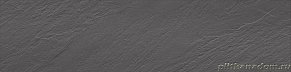 Уральский гранит Керамогранит Рельефный UF013 (черный, моноколор) 29,5х120 см
