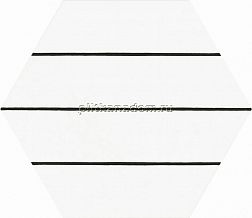 Codicer 95 Porto Hex. Savona Black Керамогранит 22x25 см