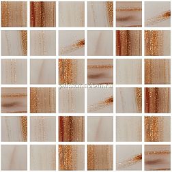 Architeza Diamante D601-10 Стеклянная мозаика 32,7х32,7 (кубик 1х1) см