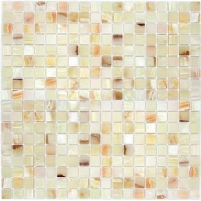 Caramelle Pietrine 7 мм Onice Jade Bianco Pol Мозаика 30,5х30,5х0,7 (1,5х1,5) см