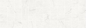 Laparet Rock Декор мозаичный белый MM11186 20х60 см