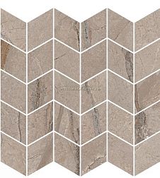 Kerama Marazzi Ифран Декор мозаичный бежевый светлый, глянцевый обрезной 30x31,2 см