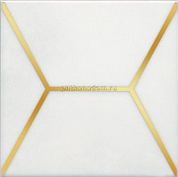 Kerama Marazzi Витраж OP-A181-17063 Декор белый 15x15 см