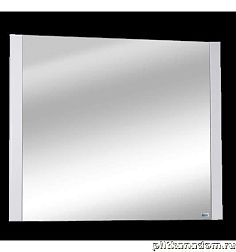 Lindis Луара 14885 Зеркало в раме 85, белый глянец