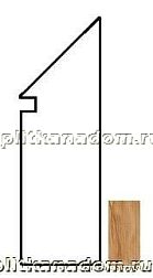 Atlas Concorde Etic Ulivo Battiscopa Sag.DX Плинтус 7,2x30 см