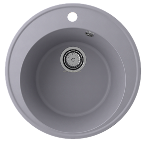 Ulgran Quartz Nora 485-05, бетон Мойка кухонная 48,5х20