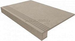 Estima Terra TE01 Beige Бежевая Неполированная + Подступенок (14,5x120) Ступень 33х120 см