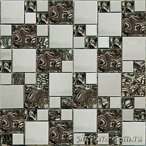 NS-mosaic Metal series MS-611 металл стекло 30х30 см