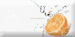 Absolut Keramika Fresh Orange Декор 10х20 см
