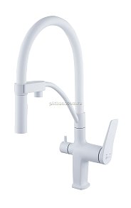 Lemark Bronx LM3761MW Смеситель для кухни с подключением к фильтру с питьевой водой