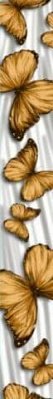 Керабел (Брестский КСМ) Лацио Бордюр бабочка коричневая 1 сорт 35х4,6