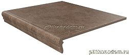 Керама Марацци Фаральони SG158200R-GR Коричневая Ступень фронтальная 34х40,2 см