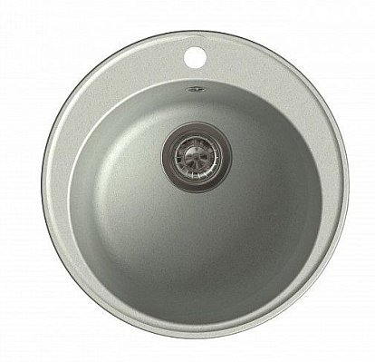 GranFest Quarz GF-Z 08 Мойка кухонная композитная (серый)