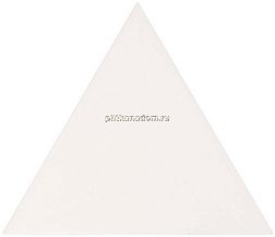 Equipe Scale 23811 Triangolo White Matt Настенная плитка 10,8x12,4 см
