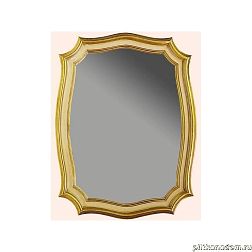Tiffany World TW02117oro-avorio Зеркало в раме 64х84, золото-слоновая кость