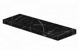 Atlas Concorde Russia Allure Империал Блэк Черная Матовая Ступень Угловая Правая 33x160 см