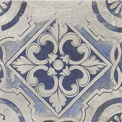 Mainzu Scudo Canaletto Bianco Синий Матовый Декор 20x20 см