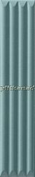 Ava Ceramica UP Cannettato Green Glossy Зеленая Глянцевая Настенная плитка 5x25 см