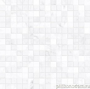 Allmarble Wall Altissimo Mosaico Lux M8H4 Мозаика 40x40 см