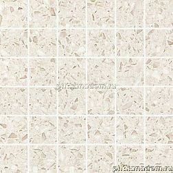 Atlas Concorde Marvel Gems AS7R Terrazzo Cream Lappato Мозаика 30x30 см