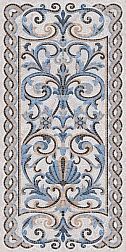 Керама Марацци Ковры SG590902R Керамогранит Мозаика синий декорированный лаппатированный Ковер 119,5х238,5 см