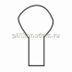 Roberto Cavalli Brightpearl Silver Torello Angolo Rett Бордюр 6x2,7 см