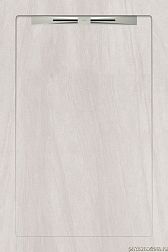 Aquanit Slope Душевой поддон из керамогранита, цвет Arstone Beyaz, 90x135