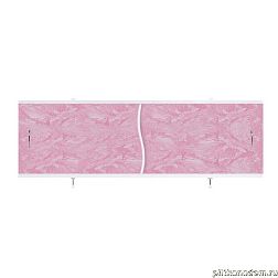 Alavann Премьер Экран для ванн 1,5 м, розовый мороз (37)
