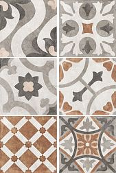 Cersanit Carpet (C-CP4A452D) Керамогранит рельеф, пэчворк, многоцветный 29,8x29,8 см