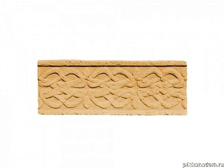 UniStone Орнамент-1 Бежевый Карниз линейный 46,4x19,7x4,5 см