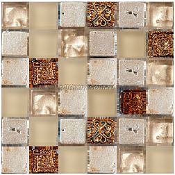 Architeza Pantheon PAN_AP_ 55 Стеклянная мозаика 30х30 (кубик 1,5х1,5) см