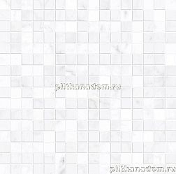 Allmarble Wall Altissimo Mosaico Lux M8H4 Мозаика 40x40 см