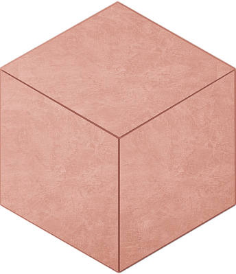 Ametis Spectrum SR05 Salmon Cube Оранжевая Неполированная Мозаика 25х29 см