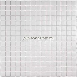 Bonaparte Мозаика стеклянная Simple White (на бумаге) 4 мм 32,7х32,7