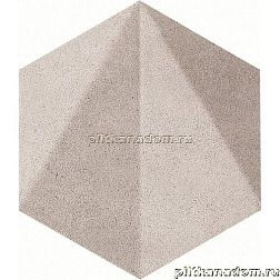 Tubadzin Free Space Hex Grey STR Декор 11х12,5 см