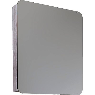 Grossman Шкаф-зеркало Grossman ТАЛИС-60 см унив. бетон пайн 550х160х750