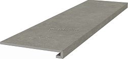 Kerama Marazzi Касабланка KM6012G0171RGCF Ступень HP фронтальная клееная серый 33x119,5 см