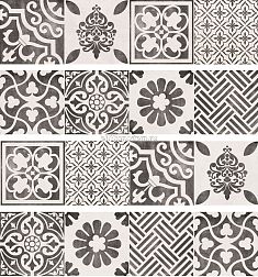 Lasselsberger-Ceramics 7303-0002 Винтаж Вуд Бордюр Белый 7,5х30 (9мм)