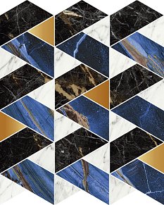 Naxos Rhapsody Mosaic Mood Blue Мозаика 30х34 см