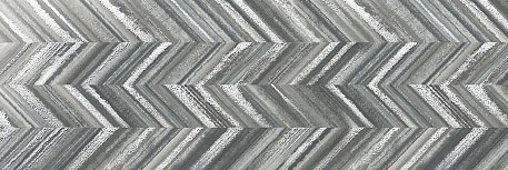 Ibero Cromat One Dec Fold Grey Настенная плитка 25х75 см