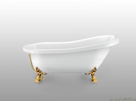 Magliezza Alba DO Акриловая ванна (ножки золото) 155,5х72,5
