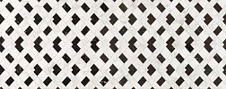 Porcelanosa Marmi deco Trenza Черно-белый Узор Глянцевая Настенная плитка 59,6x150 см