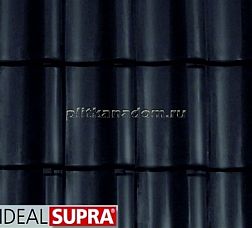 Laumans Ideal Supra Черепица рядная Nr. 40 Schwarz-Satiniert Глазурь 47,8х28,8х7,5 см