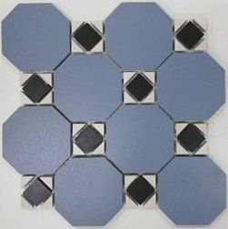 Керамика будущего(CF Systems) Метлахская плитка Фабия Синяя Матовая Настенная плитка 30x30