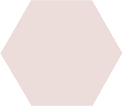 Paradyz Esagon Mix Rose Настенная плитка 19,8х17,1 см