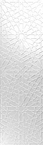 Aparici Alhambra White Mexuar Настенная плитка 29,75x99,55 см