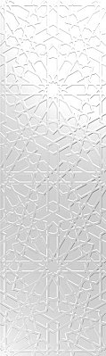 Aparici Alhambra White Mexuar Настенная плитка 29,75x99,55 см