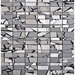 L Antic Colonial Mosaics Collection L153801161 Lines Safary Brown Мозаика 30,4x29,8 см