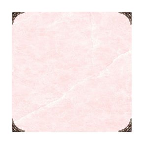 Eurotile Lia 142 Milk Розовая Глянцевая Напольная плитка 49,5х49,5 см