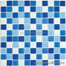 Bonaparte Мозаика стеклянная Blue wave-3 30х30